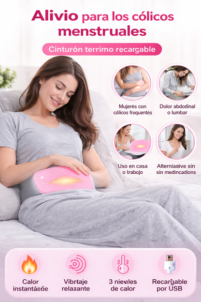 Cinturón térmico para cólicos menstruales