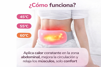 Cinturón térmico para cólicos menstruales